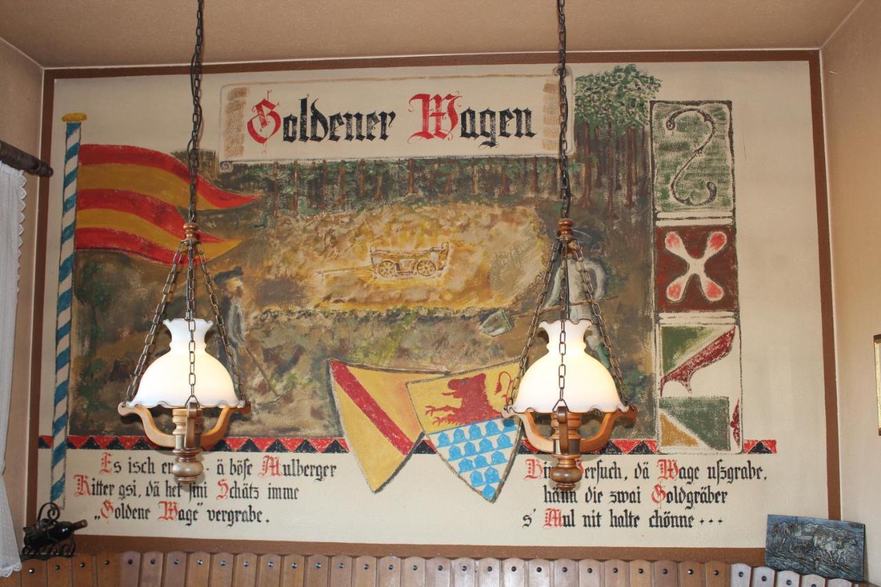 Hotel Zum Goldenen Wagen Maulburg Екстериор снимка